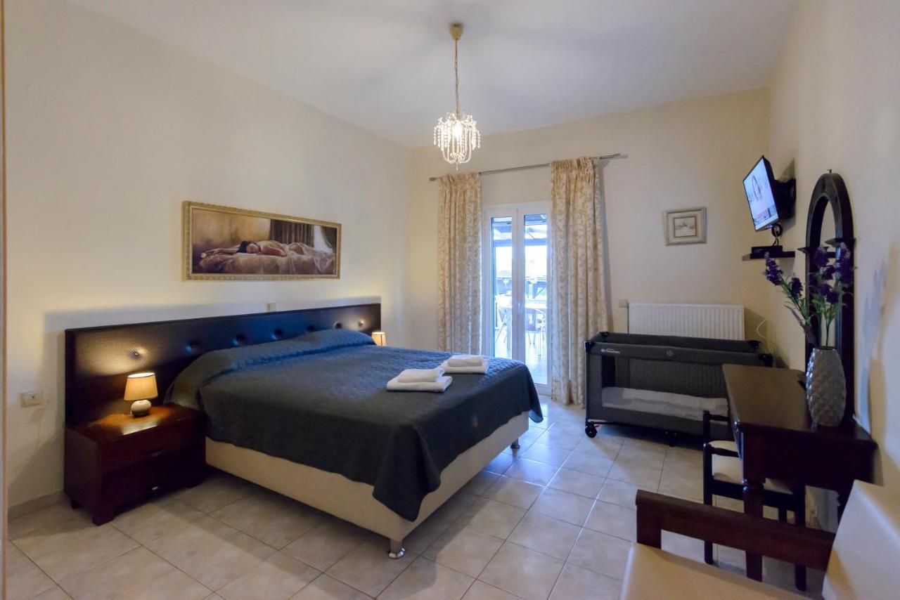 Villa Maxim With Private Pool & Tennis Court Halikounas 외부 사진